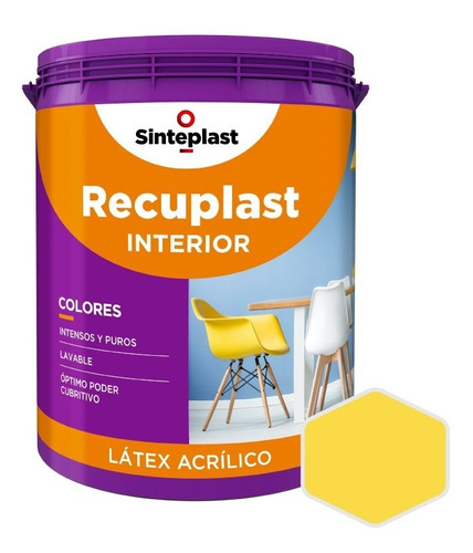 Recuplast Interior | Pintura Latex | +6 Colores | 1 Litro