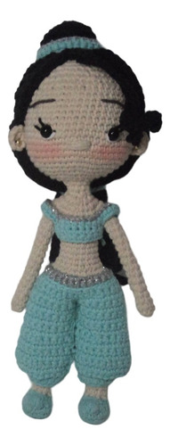 Oferta- Princesa Jazmín - Muñeco Tejido -amigurumi-peluche