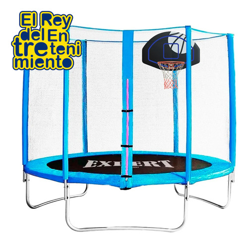 Imagen 3 de 8 de Tablero Aro Básquet Expert De Pared O Cama Elástica - El Rey