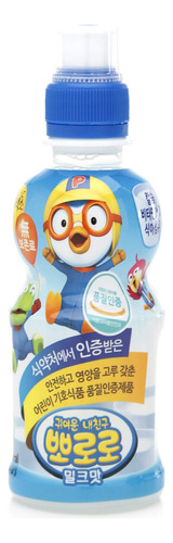 Suco Pororo Bebida De Frutas Coreana Sabor Leite 226ml