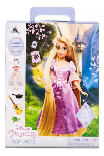Disney Parks Story Doll Muñeca 12 Pulgadas Rapunzel 2023!!! (Reacondicionado)