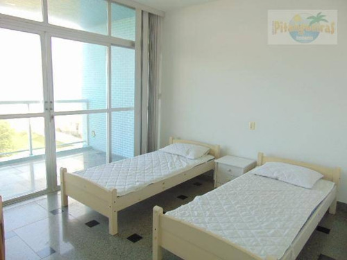 Imagem 10 de 30 de Praia De Pitangueiras - Frente Total Ao Mar - Próximo Ao Shopping Lo Plage - Garagem No Prédio. - Ap3262