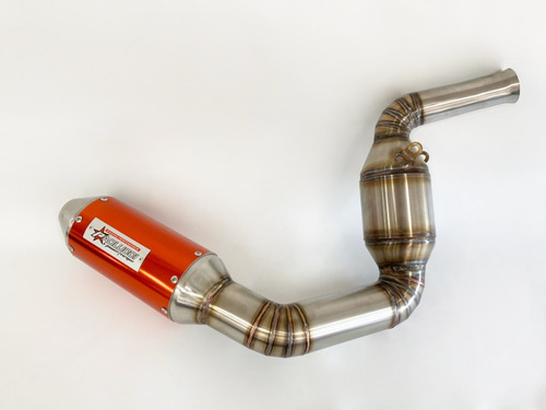 Caño De Escape Paolucci Ktm Duke 200 Acero Inoxidable