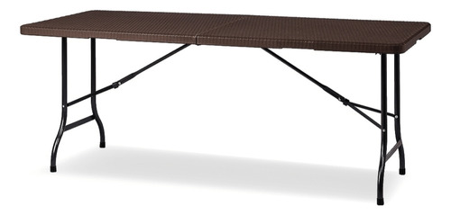 Mesa Plegable Rectangular Rattan 