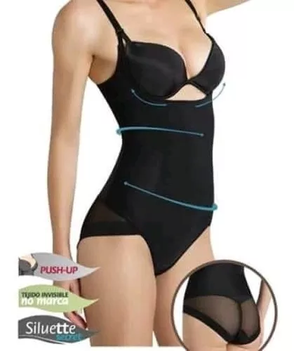 Faja Body Push Up Reductora Siluette Secret,hasta 2 Tallas-!