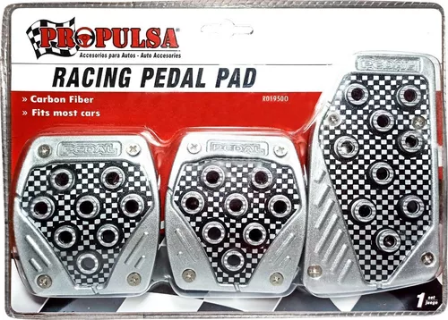 Pedales De Lujo Para Carro Manual Acero Antideslizante X3