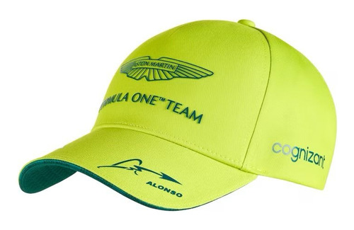 Gorra Oficial Fernando Alonso Aston Martin F1 2023 