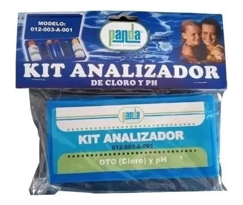 Kit De Medición De Cloro Y Ph Residual De Agua De Piscina