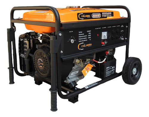 Generador De Energía 7500-5500w 110/220v Cobre Columbia 