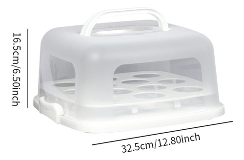 Zk2 Soporte Para Tartas Con Tapa Y Asa, Plato Para Tartas,