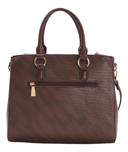 Imagem 3 de 4 de Bolsa Feminina Chenson Detalhe Xadrez 3482932