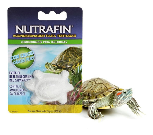 Imagen 6 de 6 de Nutrafin Acondicionador Tortugas Acuáticas Calcio 15g/fauna