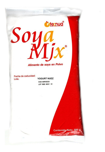 Leche De Soya, Soyamix Yogurt Nuez 5 X 500g (5 Pzas)