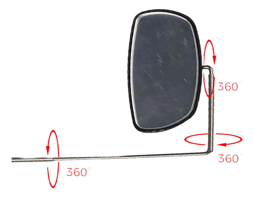 Accesorios: Espejo De Equitación, Reflector Útil