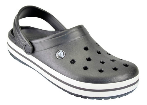 Crocs Originales Sueco Crocband Ojota Sandalia Grs/grs