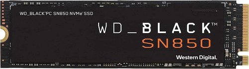 Wd Black 500gb Sn850 Nvme - Gen4 Pcie, M.2 2280 Ssd Interno