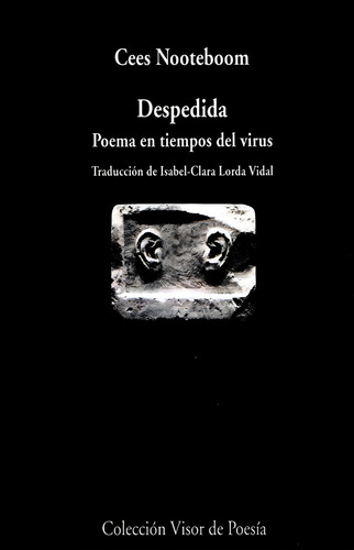 Despedida: Poema En Tiempos Del Virus, De Nooteboom, Cess. Editorial Visor Libros, Tapa Blanda, Edición 1 En Español