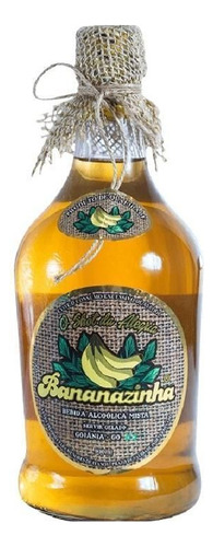 Cachaça Artesanal Bananazinha Pinga De Banana Bananinha