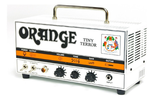 Amplificador Cabeçote Orange Tiny Terror 15w Válvulado Cor Branco 110v
