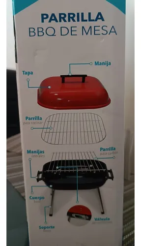 Parrilla Bbq De Mesa Home Elements
