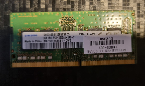 Memoria Ram Samsung 8gb Ddr4 3200 (Usado)