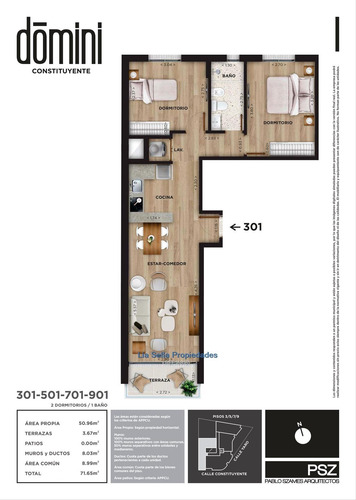 Imagen 5 de 9 de Venta Apartamento 2 Dormitorios En Cordón Cw168161