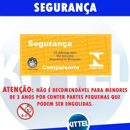 Blocos De Montar Brincando De Engenheiro 42 Peças - Carvalho Vendas