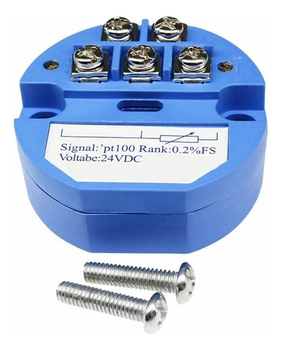Transmisor De Temperatura Pt100 Rtd Salida 4-20ma 0-100 C