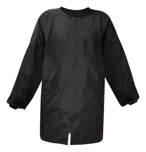 De , Chaqueta De Peluquero, Tela Impermeable Con Cremallera