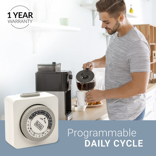Temporizadores Programables Para Interiores Black+decker, Pa