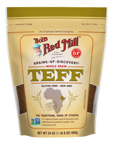 Bob's Red Mill Teff De Grano Entero, 24 Onzas