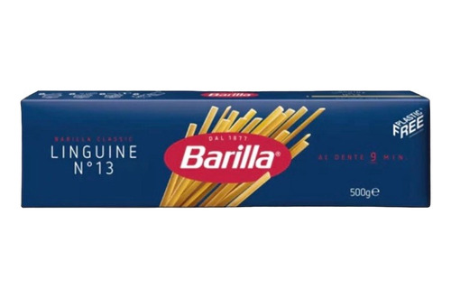 Fideos Linguine Barilla Nro 13 X 500 Gr - 12 Unidades