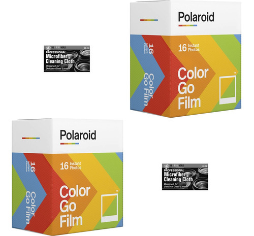 Polaroid Go Instant Color Film Para Camara 2 Doble Paño