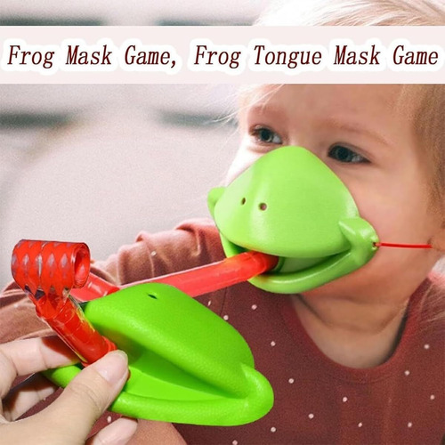 Juego De Lengua De Rana, Juego De Máscara De Lengua De Rana