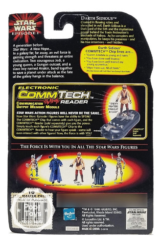 Outlet Ocdm - Hasbro - Star Wars Episodio 1 - Darth Sidious