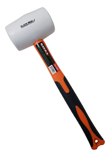 Maza De Goma Grande 680grs Black Iron Cabo Fibra De Vidrio
