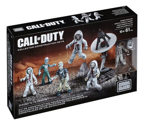 Mega Bloks Call Of Duty Zombies Moon Mob Kit De Construcción