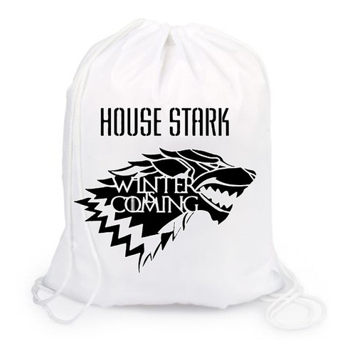 Stark Game Of Thrones Tula Deportiva Bolso Mochila