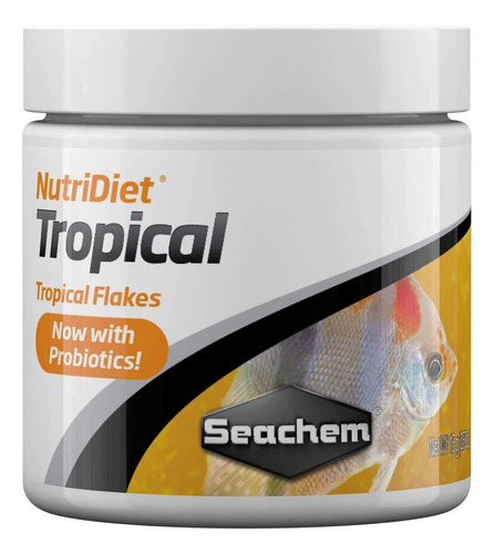 Seachem Nutridiet Tropical Flakes - Formula Probiotica De Al