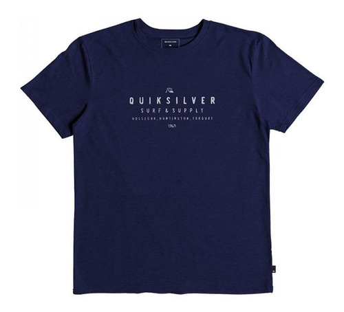 Remera Quiksilver Manga Corta Hombre Half Past