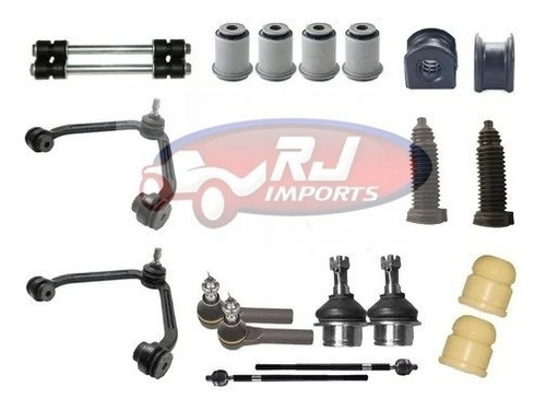 Kit Suspensão Dianteira Ford Ranger 2005 A 2012 - 20 Peças