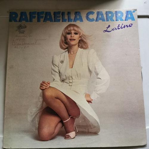 Disco Lp:rafaella Carra- Latino,,