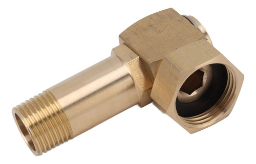 ~ Adaptador De Manguera De Jardín G1/2 Con Codo De Latón De