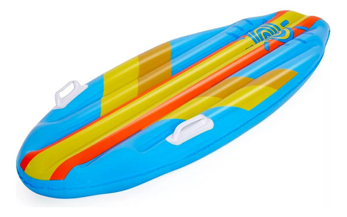 Colchoneta Tabla De Surf Inflable Pileta Infantil Azul