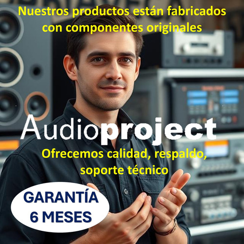 Amplificador Estereo 38+38 W C/pre Simple- Audioproject