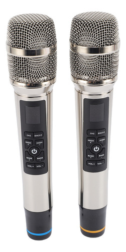 Micrófono Inalámbrico Metal Reverb Handheld Professional