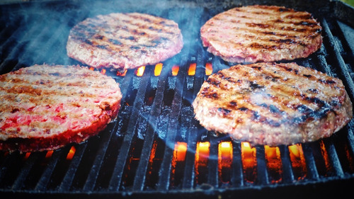 Modelador Prensa Hamburguer Aluminio Cabo Madeira Ø 11 Cm Cor Prateado Cabo Madeira