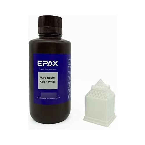 Epax. Resina Dura Para Impresoras 3d Lcd, 1kg, Blanco