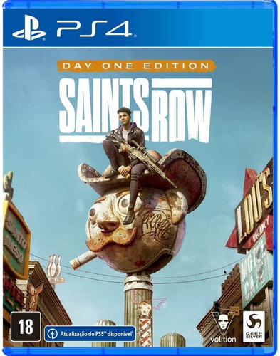 Saints Row (day One Edition) - Ps4 - Novo E Lacrado!