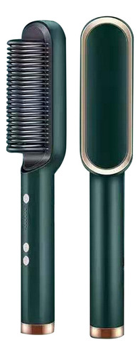 New Cepillo Alisador De Pelo Ajustable Con Iones Negativos.